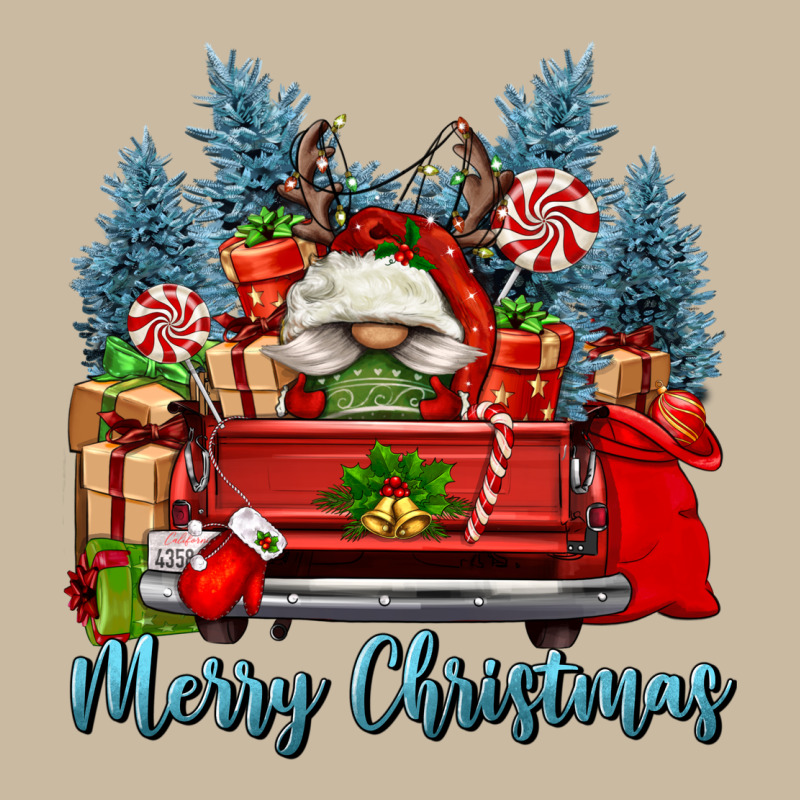 Merry Christmas Gnomes Truck Long Sleeve Tee by FaDigitalArtStudio | Teevron