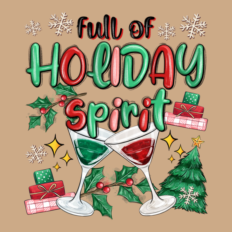 Full Of Holiday Vintage Hoodie by MaliasSmallBusiness | Teevron