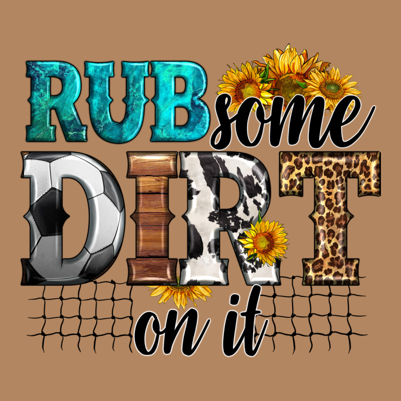 Rub Some Dirt On It Soccer Long Sleeve Tee by HRA Design Shop | Teevron