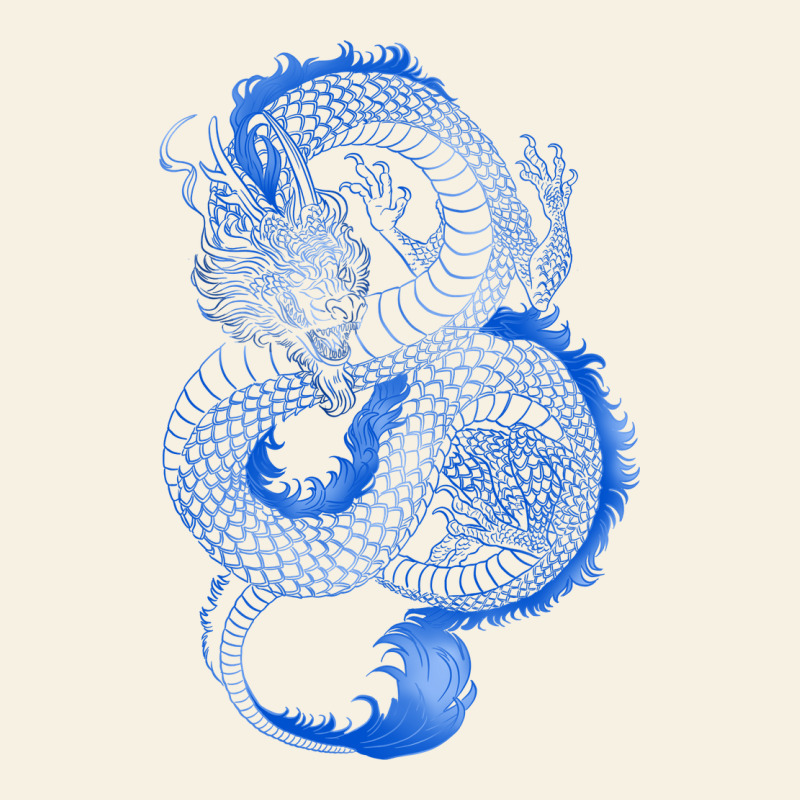 Blue Dragon Vintage Tee by RanaPortraitStore | Teevron