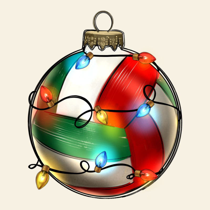 Christmas  Volleyball Vintage Tee by Zillion Design Studio | Teevron