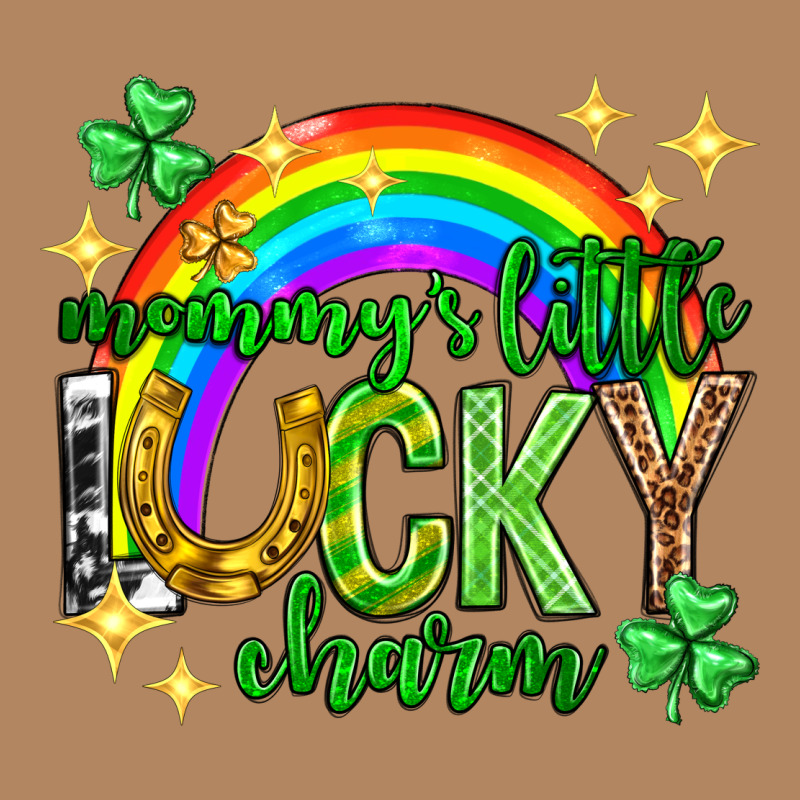 St. Patrick's Day Mommy's Little Lucky Charm Long Sleeve Tee by Neo Western | Teevron