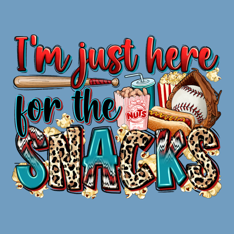 I'm Just Here For The Snacks Urban Heavy Tee by Zillion Design Studio | Teevron