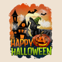 Happy Halloween With Black Cat Urban Hoodie | Teevron