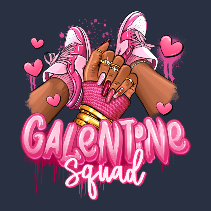 Galentine Squad Afro Girl Sneakers Heavyweight Sweatshirt by RanaPortraitStore | Teevron