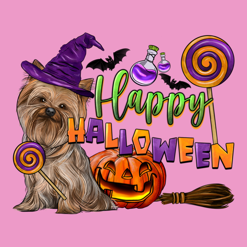 Happy Halloween With Yorkshire Terrier Dog Urban Hoodie by LillyAllenDesigns | Teevron