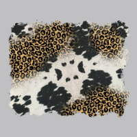 Black And White Cowhide Background Classic Tee | Teevron