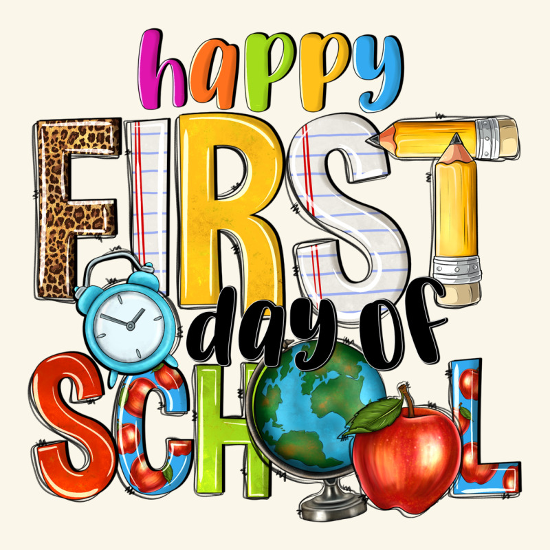 Happy First Day Of School Premium Hoodie by NancyCooperArtShop | Teevron