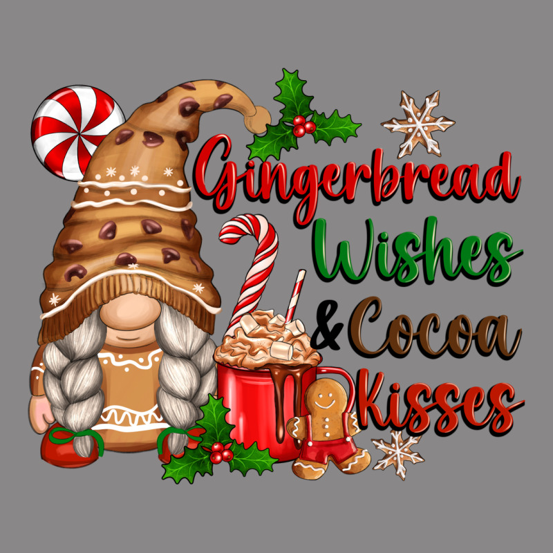 Gingerbread Wishes And Cocoa Kisses Vintage Tee by Zillion Design Studio | Teevron