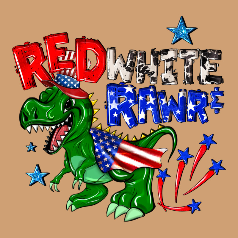 Red White Rawr Billie Wilder Vintage Tee by texasbilliewilder | Teevron