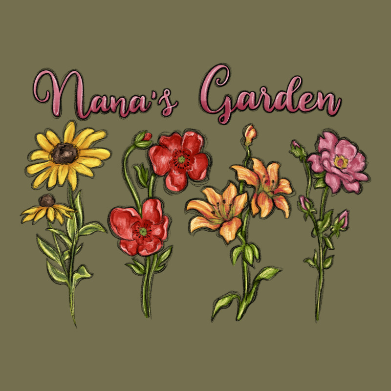 Nana's Garden Vintage Hoodie by MaliasSmallBusiness | Teevron