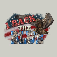 I Back The Blue Eagle Heavyweight Hoodie | Teevron