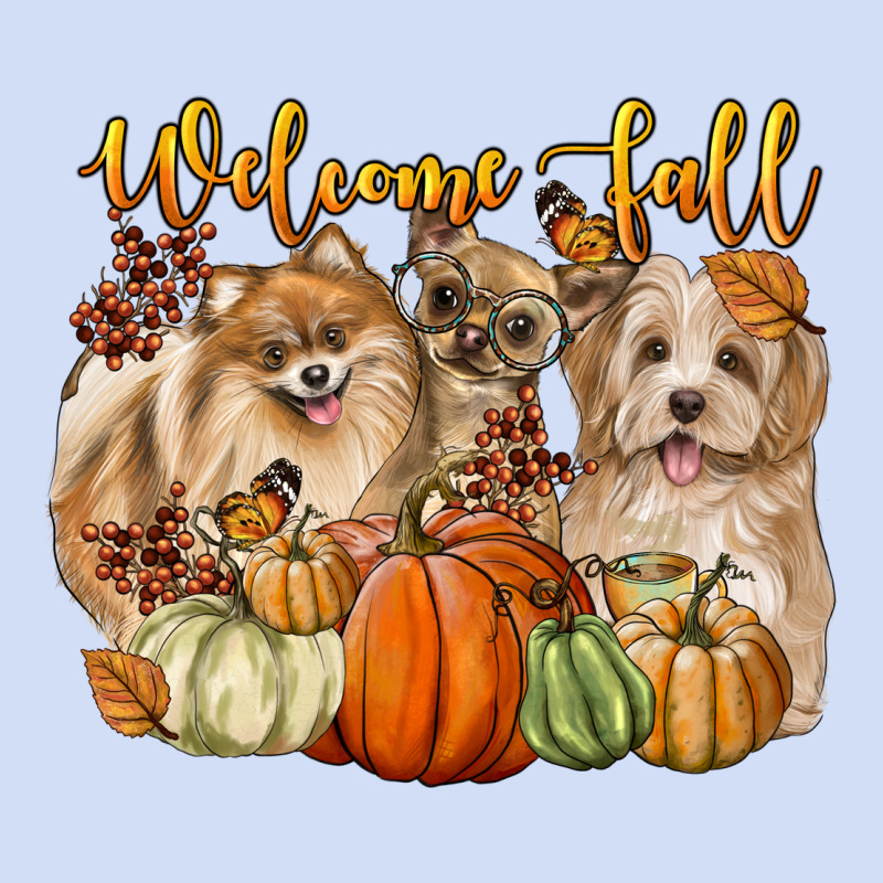 Welcome Fall With Dogs Urban Hoodie by LillyAllenDesigns | Teevron