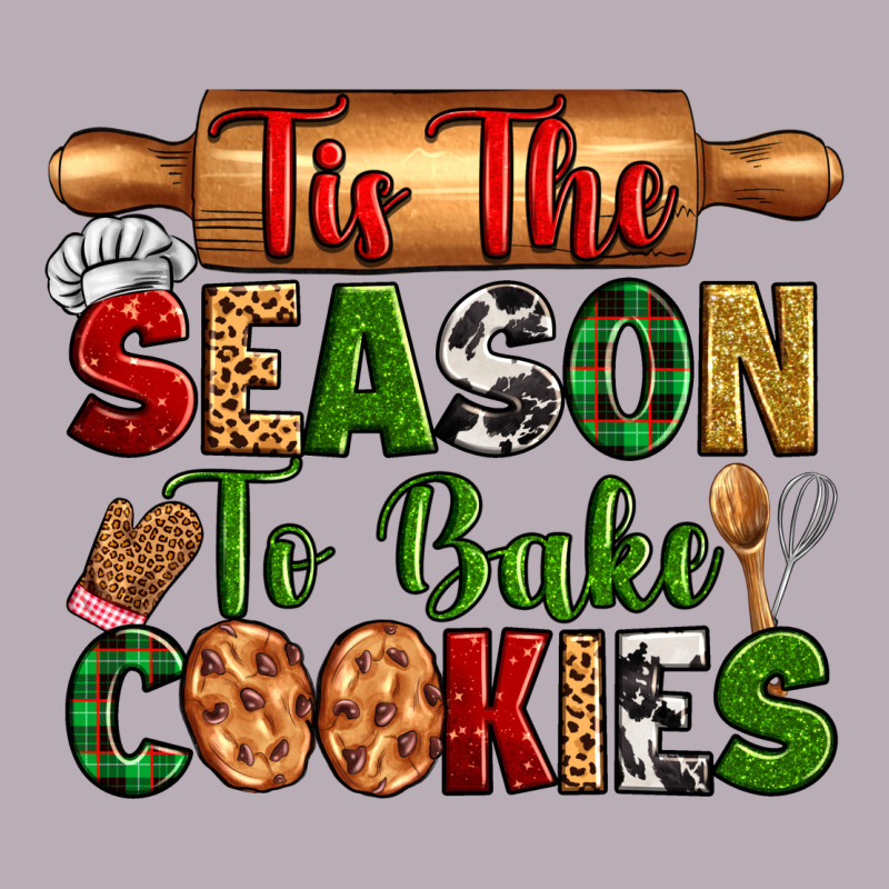 Tis The Season To Bake Cookies Vintage Tee by Zillion Design Studio | Teevron