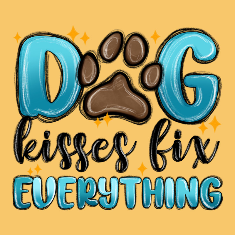 Dog Kisses Fix Everything Vintage Hoodie by MaliasSmallBusiness | Teevron