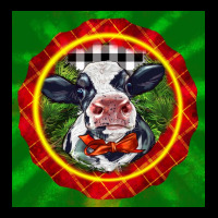 Christmas Baby Holstein Face Heavy Core Tee | Teevron