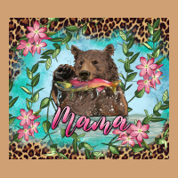 Mama Bear Haunting Fish Floral Tumbler Vintage Tee | Teevron