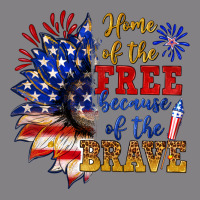 Home Of The Free Because Of The Brave Heavyweight Hoodie | Teevron