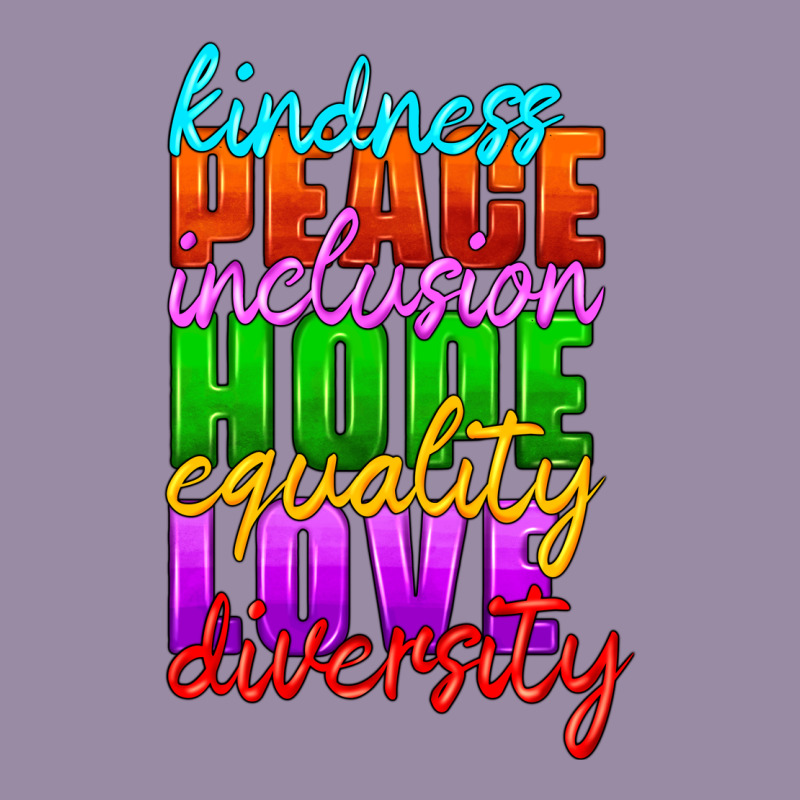 Kindness Peace Inclusion Hope Equality Love Diversity Classic Tee by HRA Design Shop | Teevron