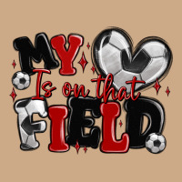 My Heart Is On That Field Soccer Vintage Hoodie | Teevron