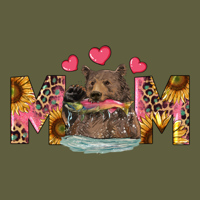 Mom Bear With Sunflowers Vintage Tee by RanaPortraitStore | Teevron