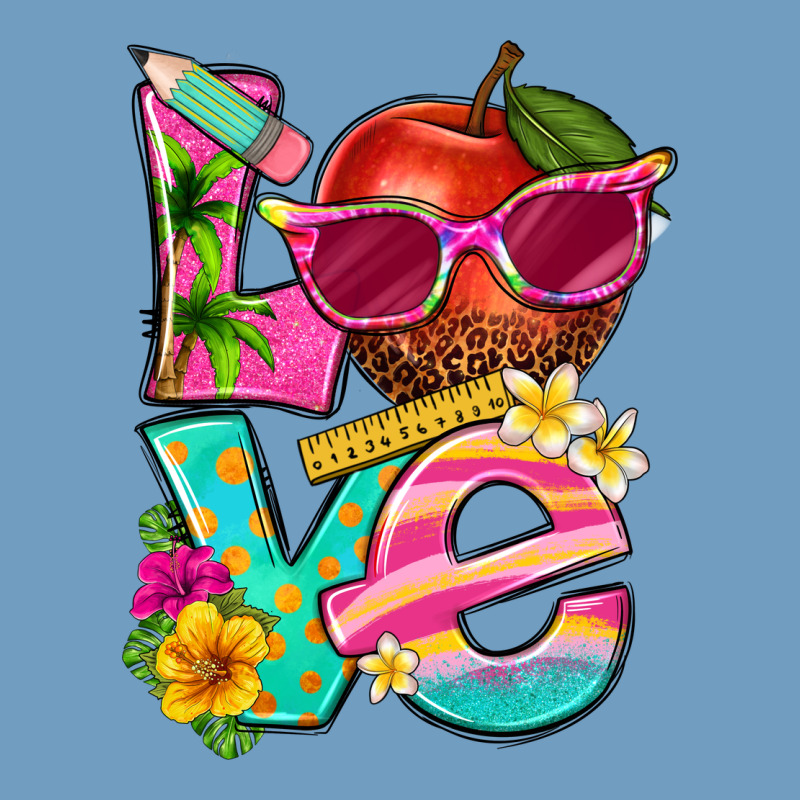 Love Summer Teacher Urban Heavy Tee by texasbilliewilder | Teevron