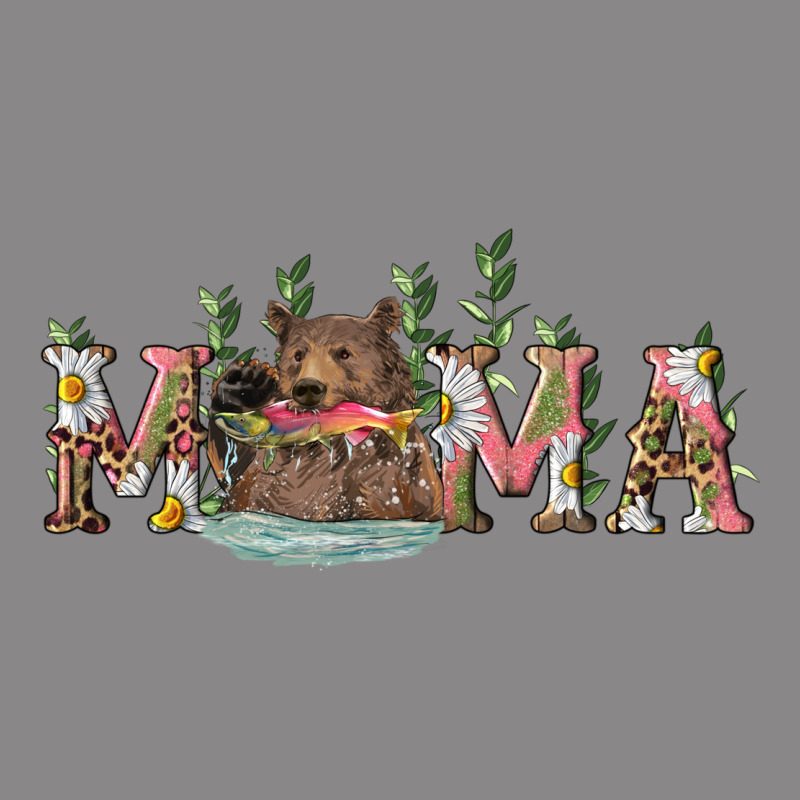 Mama With Bear And Daisy Vintage Tee by RanaPortraitStore | Teevron