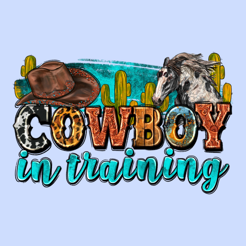 Cowboy In Training Urban Heavy Tee by Zillion Design Studio | Teevron