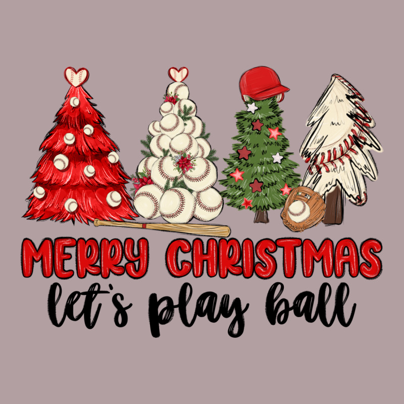 Merry Christmas Let S Play Ball Baseball Vintage Hoodie by MaliasSmallBusiness | Teevron