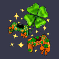 St. Patrick's Day With Game Control And Clover Long Sleeve Tee | Teevron