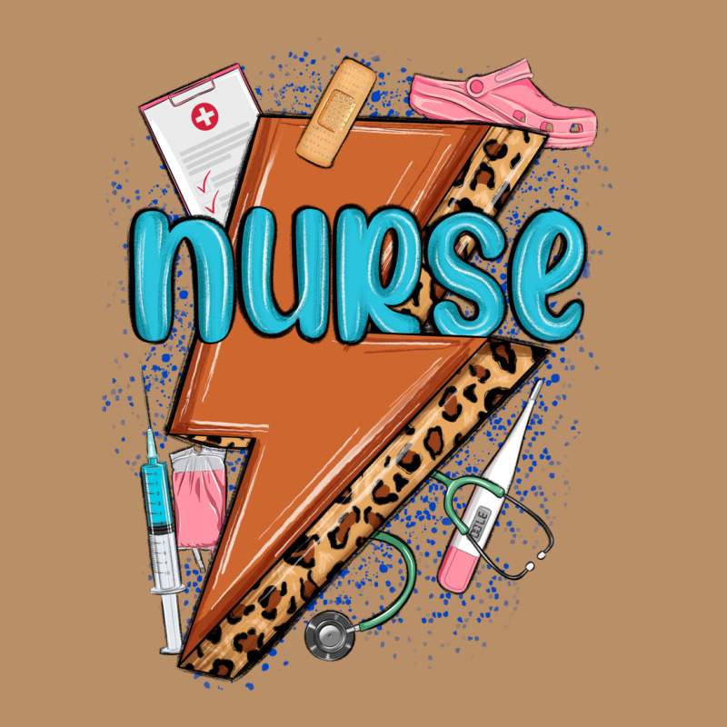 Nurse Lightning Bolt Vintage Hoodie by MaliasSmallBusiness | Teevron