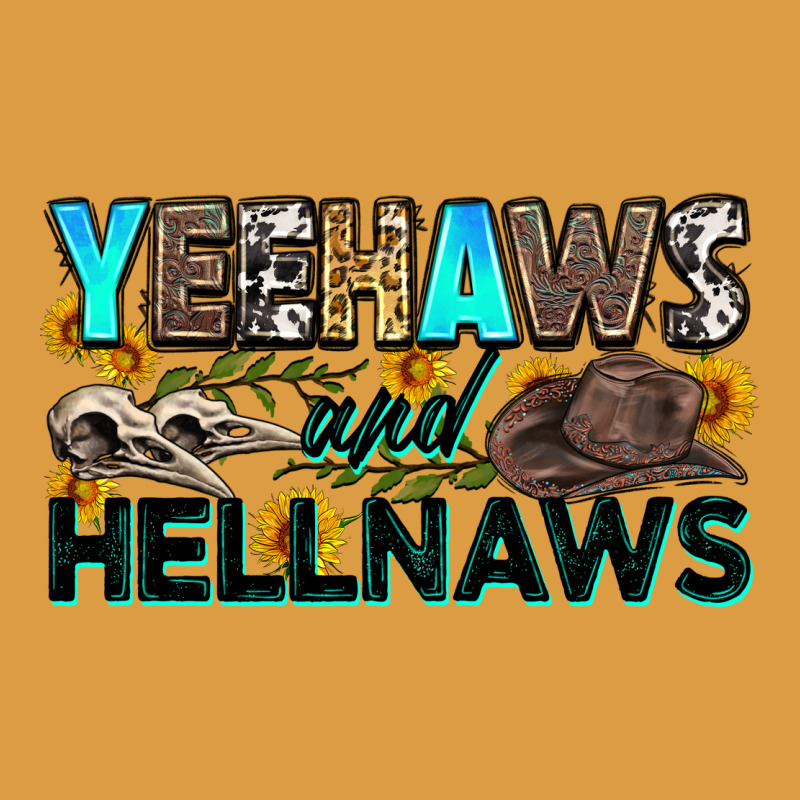 Yeehaws And Hellnaws Urban Heavy Tee by Zillion Design Studio | Teevron
