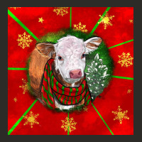 Christmas Hereford Calf Heavy Core Tee | Teevron