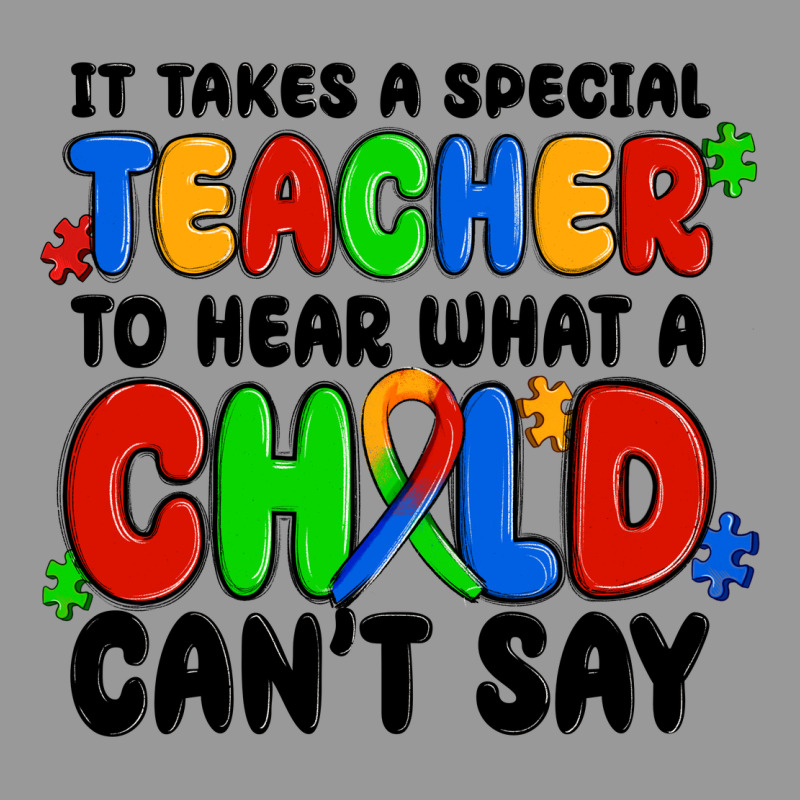 It Takes A Special Teacher To Hear What A Child Ca Vintage Hoodie by MaliasSmallBusiness | Teevron