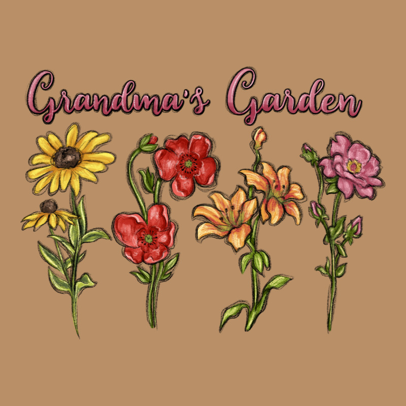 Grandma's Garden Vintage Hoodie by MaliasSmallBusiness | Teevron