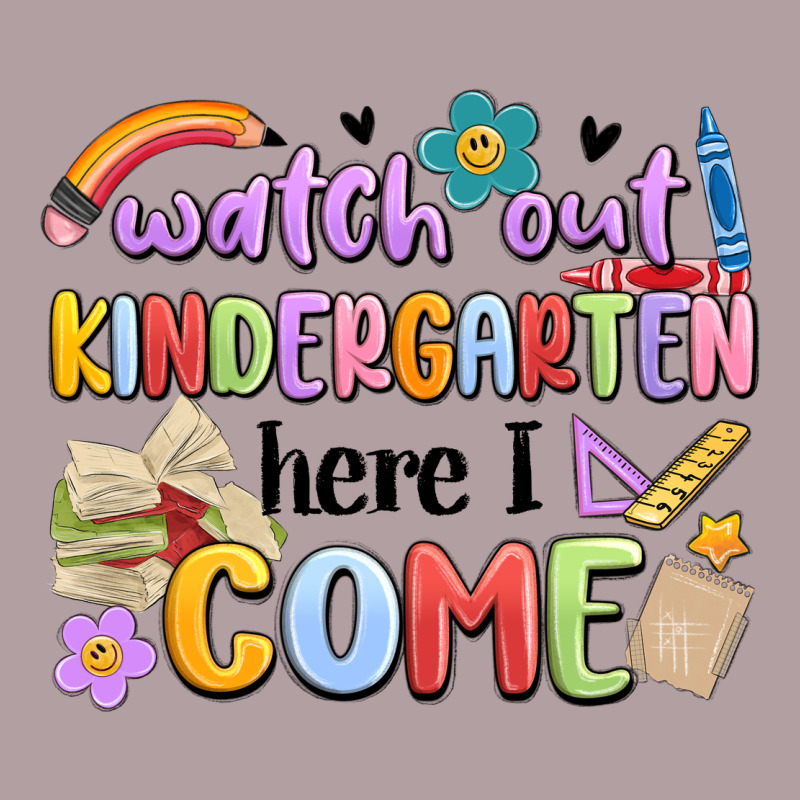 Watch Out Kindergarten Here I Come Vintage Hoodie by MaliasSmallBusiness | Teevron