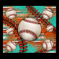 Baseball Turquoise Serape Glitter Tumbler Premium Sweatshirt | Teevron