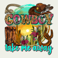 Cowboy Take Me Away Urban Heavy Tee | Teevron