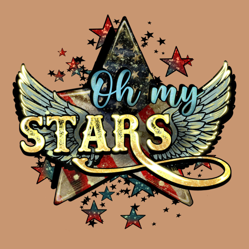 Oh My Stars America Wings Heavyweight Hoodie by NancyCooperArtShop | Teevron