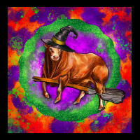 Halloween Red Angus Bull Heavy Core Tee | Teevron