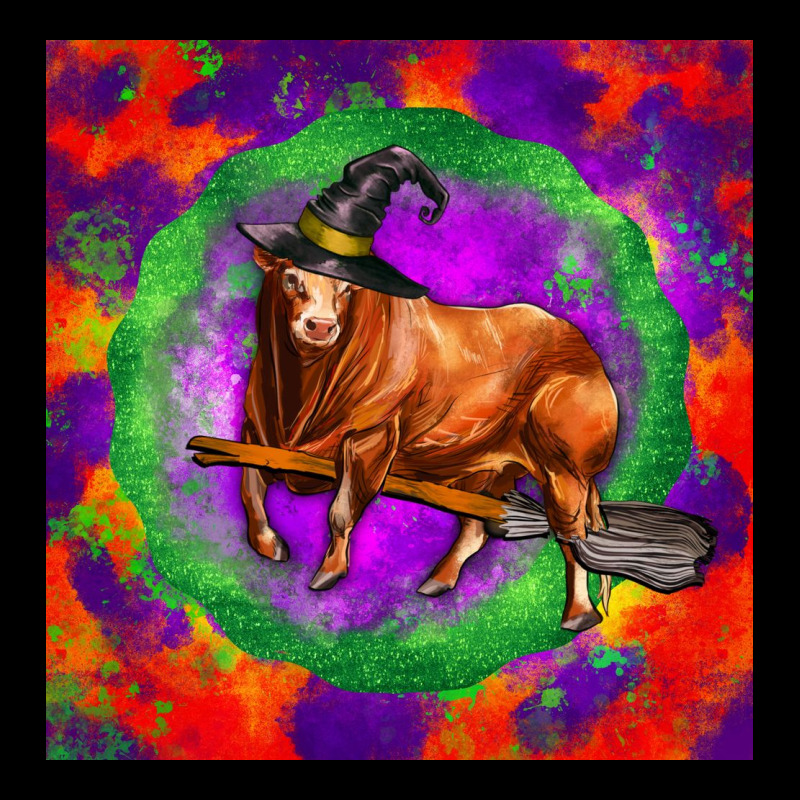 Halloween Red Angus Bull Heavy Core Tee by LillyAllenDesigns | Teevron