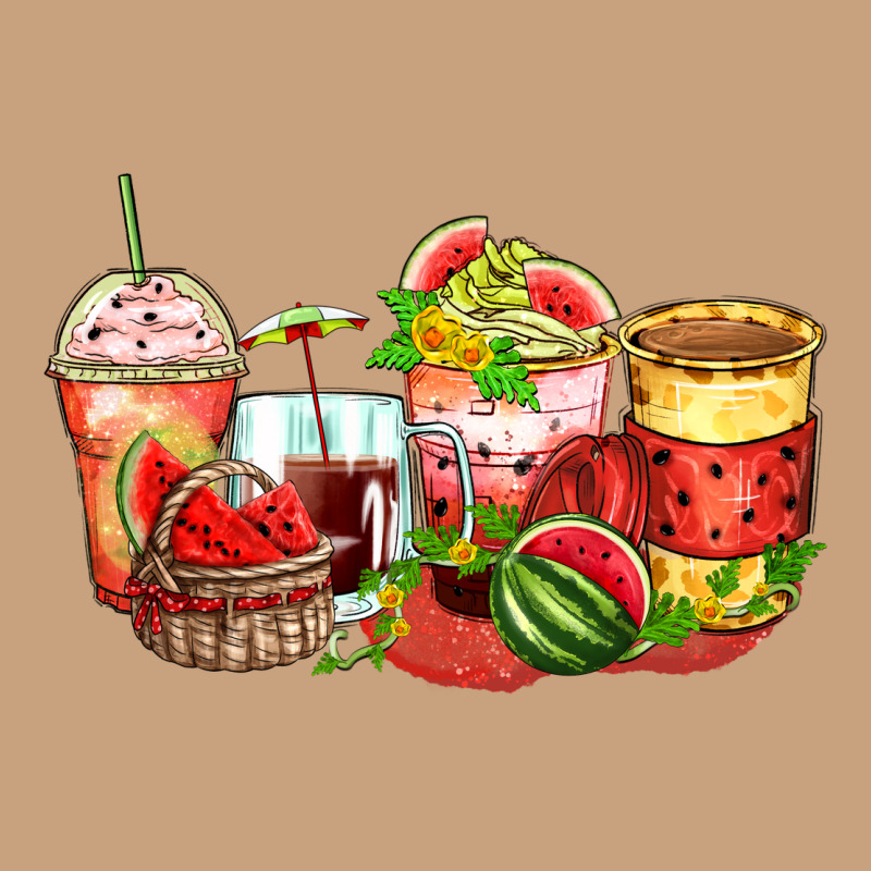 Watermelon Farm Fresh Coffee Cups Vintage Tee by Zillion Design Studio | Teevron