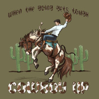 When The Going Gets Tough Cowboy Up Vintage Hoodie | Teevron
