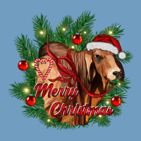 Merry Christmas Brahman Bull Urban Heavy Tee | Teevron