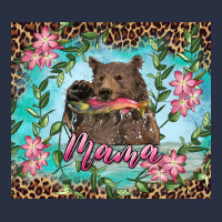 Mama Bear Haunting Fish Floral Heavyweight Sweatshirt | Teevron
