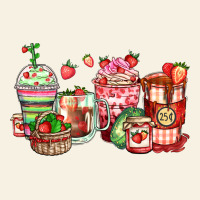 Strawberry Farm Fresh Coffee Cups Vintage Tee | Teevron