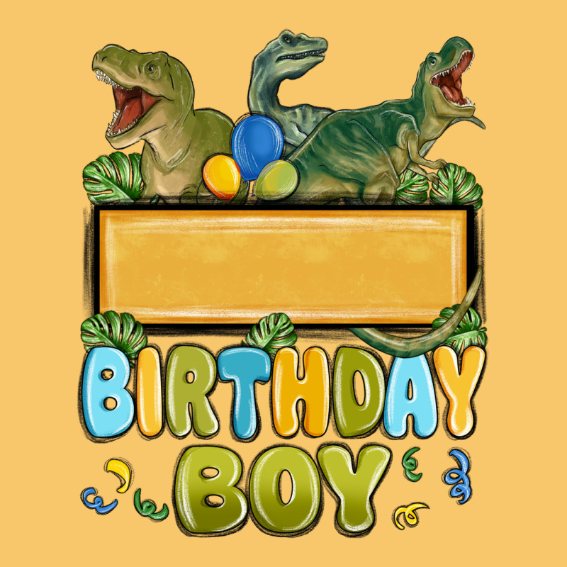 Customized Dinosaur Birthday Boy Vintage Hoodie by MaliasSmallBusiness | Teevron