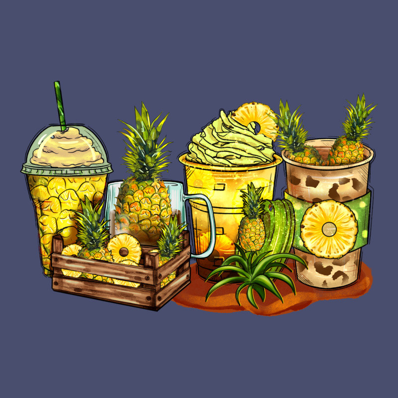 Pineapple Farm Fresh Coffee Cups Vintage Tee by Zillion Design Studio | Teevron