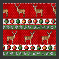christmas deer and ornaments seamless pattern | Teevron