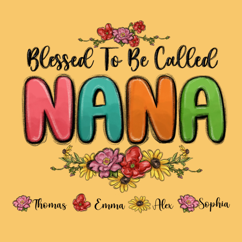 Blessed To Be Called Nana Vintage Hoodie by MaliasSmallBusiness | Teevron